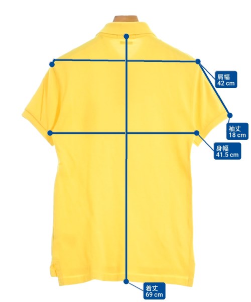 Polo Ralph Lauren（ポロラルフローレン）ポロシャツ 黄 サイズ:XS メンズ/2200607643039