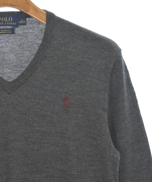 Polo Ralph Lauren（ポロラルフローレン）ニット・セーター グレー サイズ:S メンズ/2200613616034
