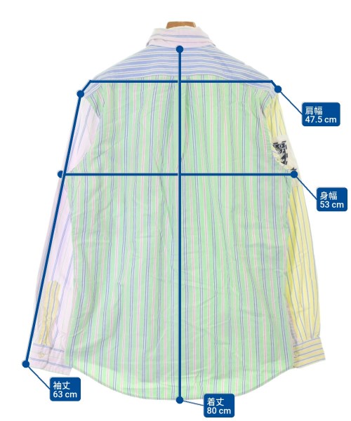 Polo Ralph Lauren（ポロラルフローレン）カジュアルシャツ 青 サイズ:L メンズ/2200614072037