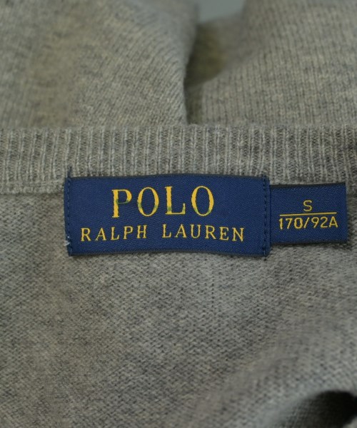Polo Ralph Lauren（ポロラルフローレン）ニット・セーター グレー サイズ:S メンズ/2200614360226