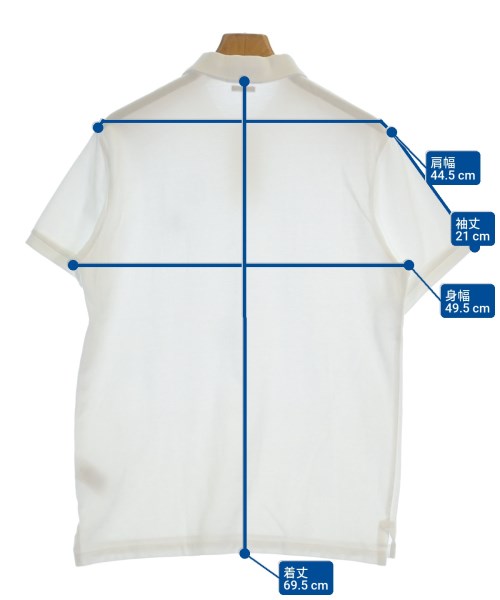 Polo Ralph Lauren（ポロラルフローレン）ポロシャツ 白 サイズ:M メンズ/2200609013052