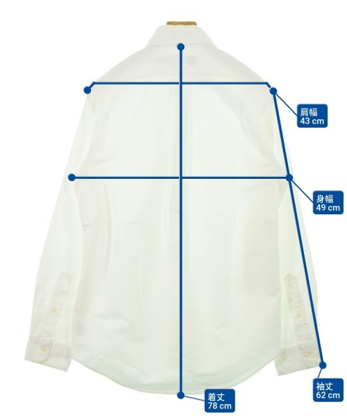Polo Ralph Lauren（ポロラルフローレン）カジュアルシャツ 白 サイズ:S メンズ/2200609013199