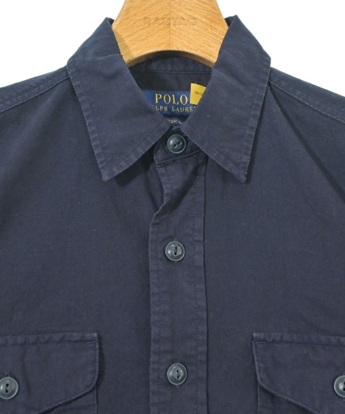 Polo Ralph Lauren（ポロラルフローレン）カジュアルシャツ 紺 サイズ:XS メンズ/2200610102127