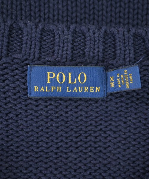 Polo Ralph Lauren（ポロラルフローレン）ニット・セーター 紺 サイズ:XL メンズ/2200617136101