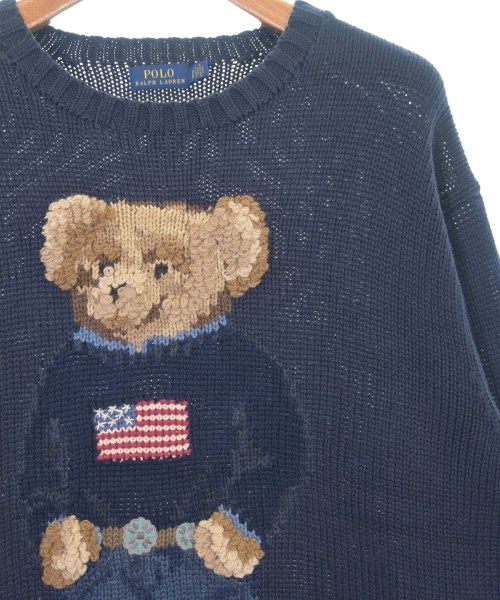 Polo Ralph Lauren（ポロラルフローレン）ニット・セーター 紺 サイズ:XL メンズ/2200617136101