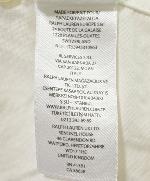 Polo Ralph Lauren（ポロラルフローレン）カジュアルシャツ 白 サイズ:L メンズ/2200617932079