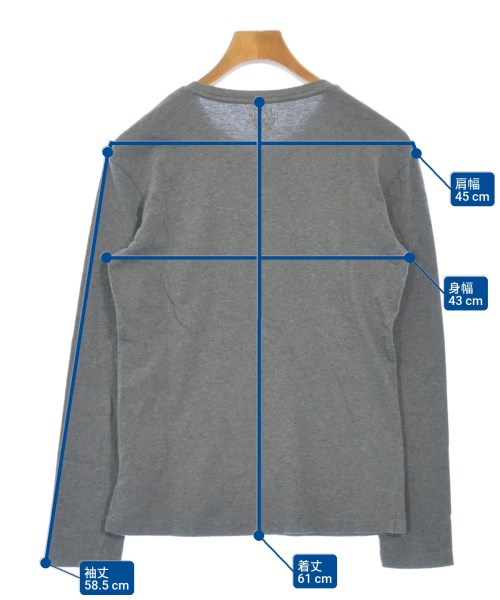 Polo Ralph Lauren（ポロラルフローレン）Tシャツ・カットソー グレー サイズ:XS メンズ/2200618515028