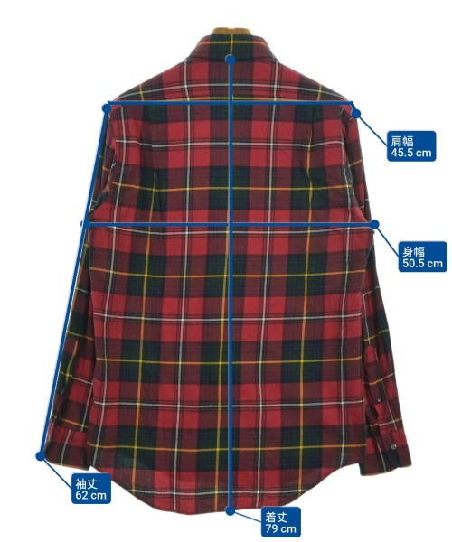 Polo Ralph Lauren（ポロラルフローレン）カジュアルシャツ 赤 サイズ:S メンズ/2200614886092