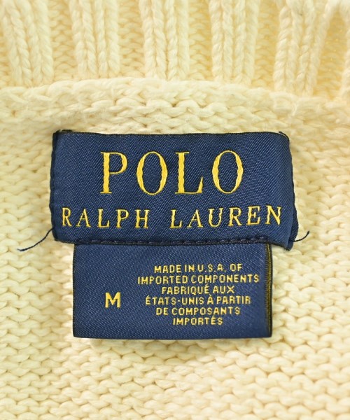 Polo Ralph Lauren（ポロラルフローレン）ニット・セーター 白 サイズ:M メンズ/2200620110037