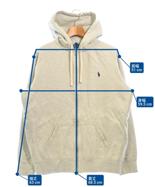 Polo Ralph Lauren（ポロラルフローレン）パーカー グレー サイズ:XL メンズ/2200620637046