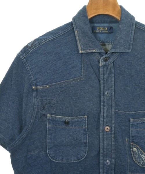 Polo Ralph Lauren（ポロラルフローレン）カジュアルシャツ 紺 サイズ:M メンズ/2200620990042