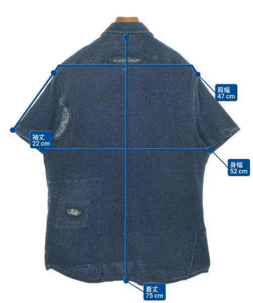 Polo Ralph Lauren（ポロラルフローレン）カジュアルシャツ 紺 サイズ:M メンズ/2200620990042