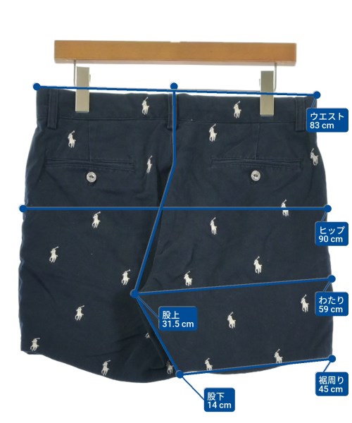Polo Ralph Lauren（ポロラルフローレン）ショートパンツ 紺 サイズ:32(M位) メンズ/2200606731041