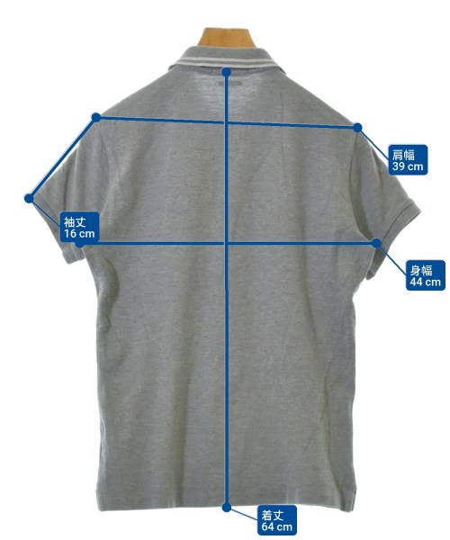Polo Ralph Lauren（ポロラルフローレン）ポロシャツ グレー サイズ:XS メンズ/2200604097019