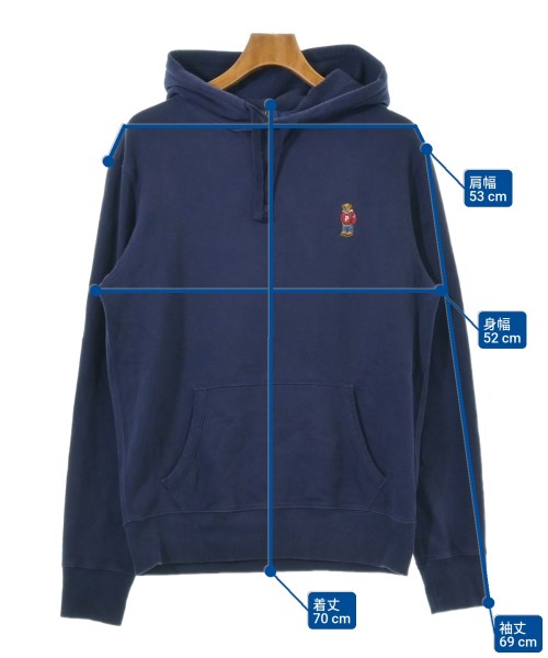 Polo Ralph Lauren（ポロラルフローレン）パーカー 紺 サイズ:M メンズ/2200605716124