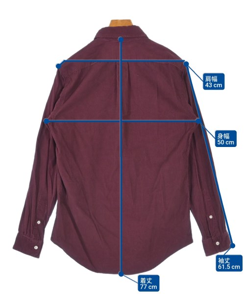 Polo Ralph Lauren（ポロラルフローレン）カジュアルシャツ 赤 サイズ:S メンズ/2200603605048
