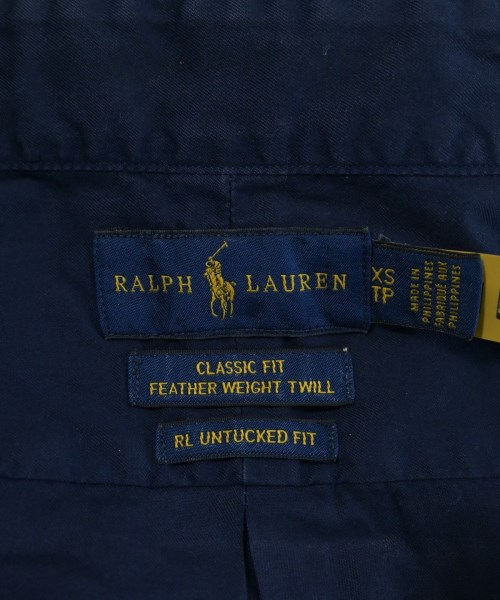 Polo Ralph Lauren（ポロラルフローレン）カジュアルシャツ 紺 サイズ:XS メンズ/2200565586058