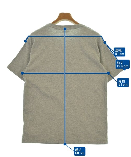 Polo Ralph Lauren（ポロラルフローレン）Tシャツ・カットソー グレー サイズ:XS メンズ/2200571303038