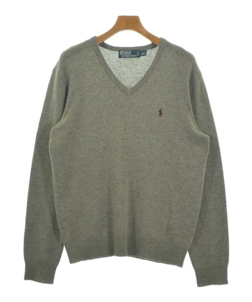 Polo Ralph Lauren(ポロラルフローレン)ニット・セーター グレー サイズ:M/2200673087027