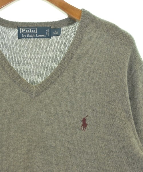 Polo Ralph Lauren（ポロラルフローレン）ニット・セーター グレー サイズ:M メンズ/2200673087027