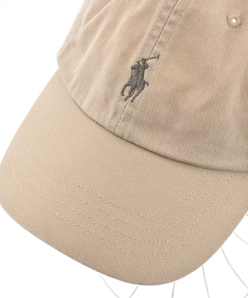Polo Ralph Lauren（ポロラルフローレン）キャップ ベージュ サイズ:- メンズ/2200671680206