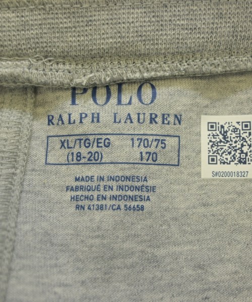 Polo Ralph Lauren（ポロラルフローレン）スウェットパンツ グレー サイズ:170(S位) メンズ/2200670461141
