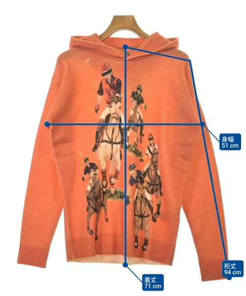 Polo Ralph Lauren（ポロラルフローレン）ニット・セーター オレンジ サイズ:S メンズ/2200675116022