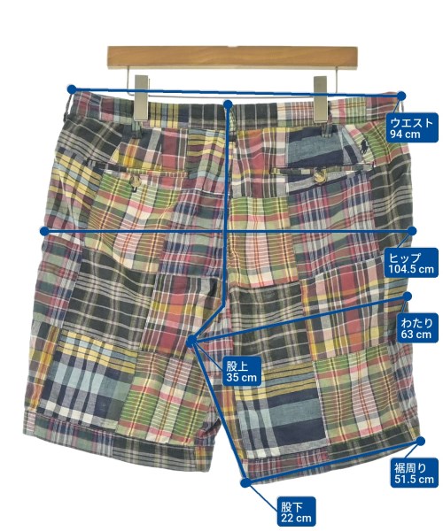 Polo Ralph Lauren（ポロラルフローレン）ショートパンツ 赤 サイズ:36(XXL位) メンズ/2200671796747