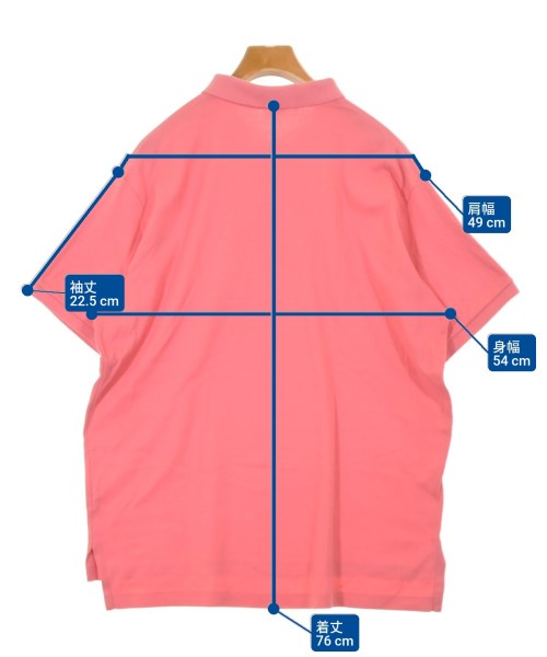 Polo Ralph Lauren（ポロラルフローレン）ポロシャツ ピンク サイズ:XL メンズ/2200677387086