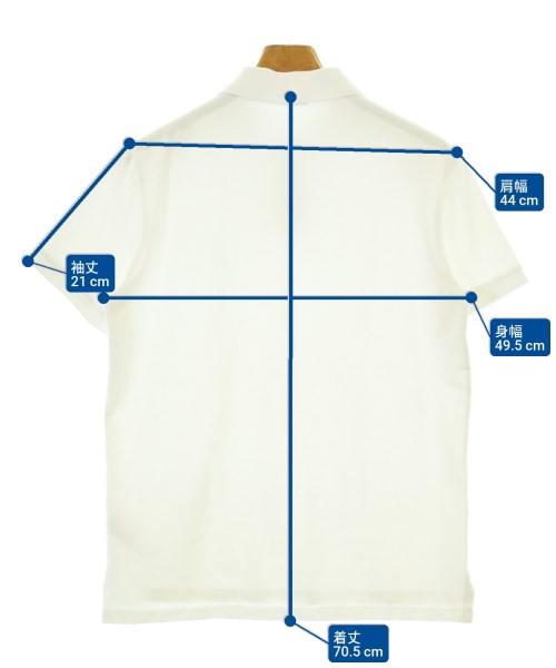 Polo Ralph Lauren（ポロラルフローレン）ポロシャツ 白 サイズ:M メンズ/2200677738192