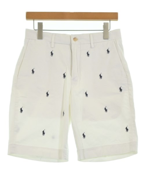 Polo Ralph Lauren(ポロラルフローレン)ショートパンツ 白 サイズ:28(S位)/2200674626034