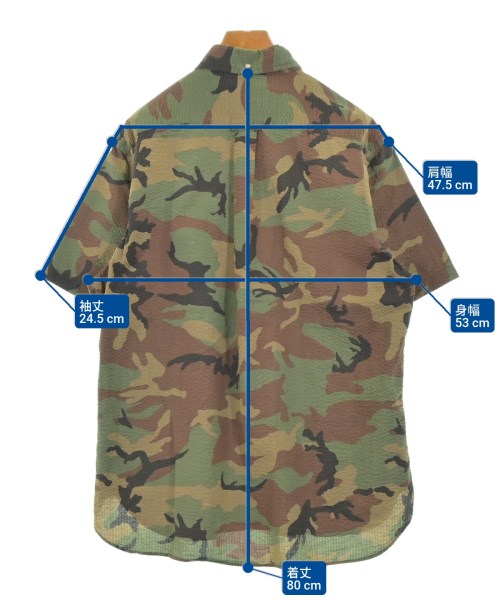 Polo Ralph Lauren（ポロラルフローレン）カジュアルシャツ 茶 サイズ:L メンズ/2200679480013