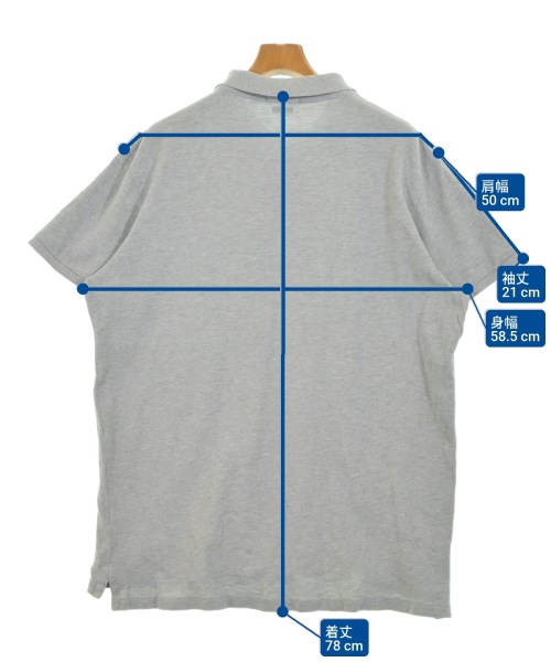 Polo Ralph Lauren（ポロラルフローレン）ポロシャツ グレー サイズ:XXL メンズ/2200679616122