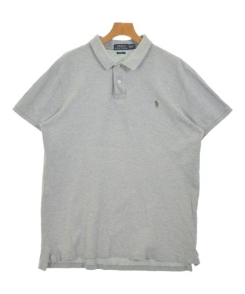 【紫】ポロラルフローレン　ポロシャツ　グレー　メンズMサイズ Polo Ralph Lauren/Polo Shirt（ラルフローレン ポロシャツ）パープル