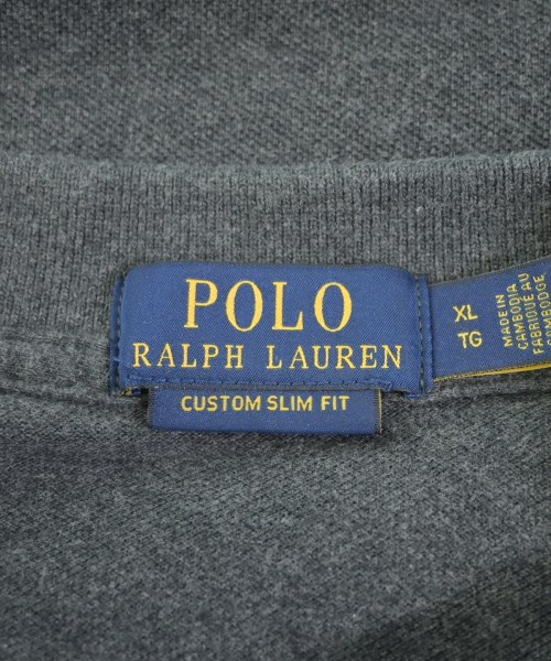 Polo Ralph Lauren（ポロラルフローレン）ポロシャツ グレー サイズ:XL メンズ/2200679616146