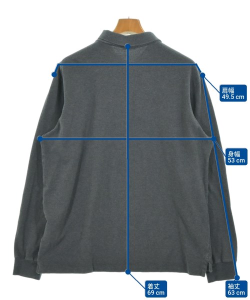Polo Ralph Lauren（ポロラルフローレン）ポロシャツ グレー サイズ:XL メンズ/2200679616146