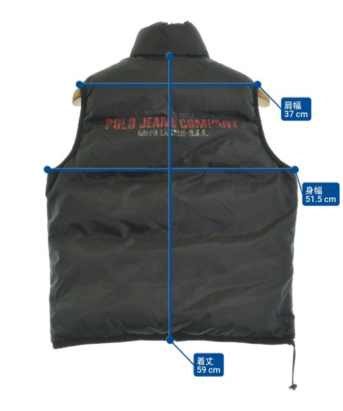 Polo Ralph Lauren（ポロラルフローレン）ダウンジャケット/ダウンベスト 黒 サイズ:M メンズ/2200679928072