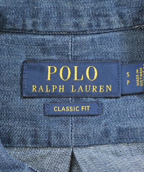 Polo Ralph Lauren（ポロラルフローレン）カジュアルシャツ 青 サイズ:S メンズ/2200680715029