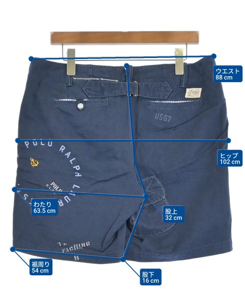 Polo Ralph Lauren（ポロラルフローレン）ショートパンツ 紺 サイズ:34(XL位) メンズ/2200680738080