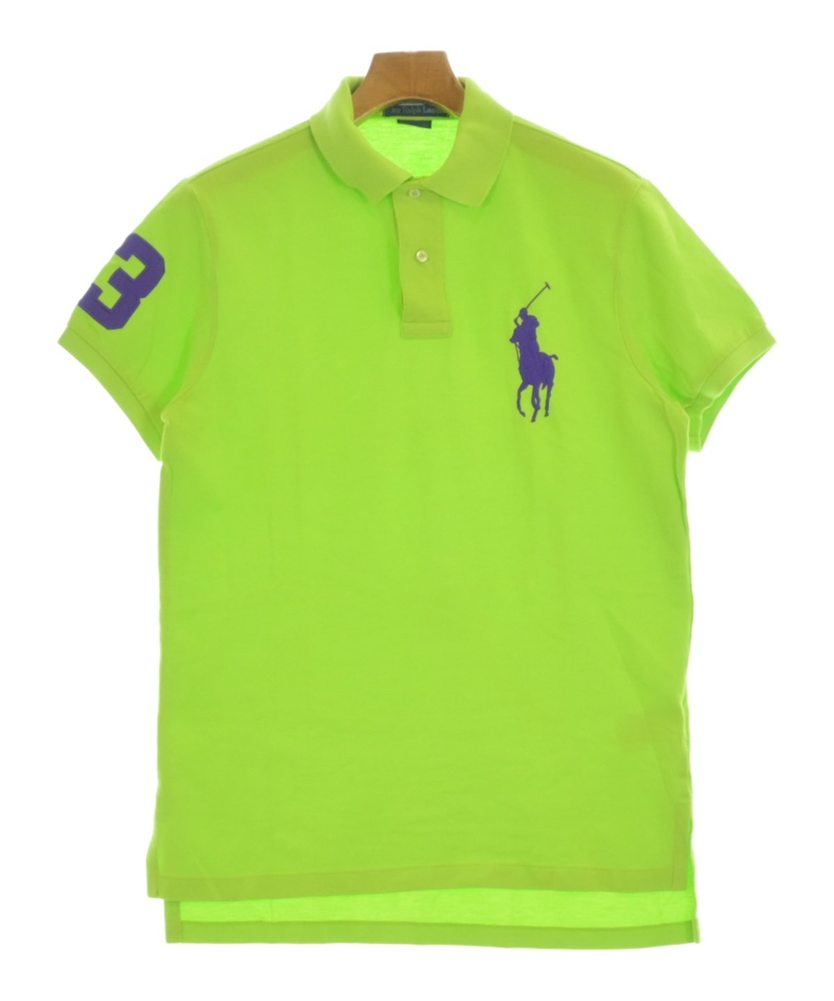 Polo by Ralph Lauren ポロシャツ 緑 イタリアMサイズ Polo Ralph Lauren（ポロラルフローレン）ポロシャツ 緑 サイズ:M