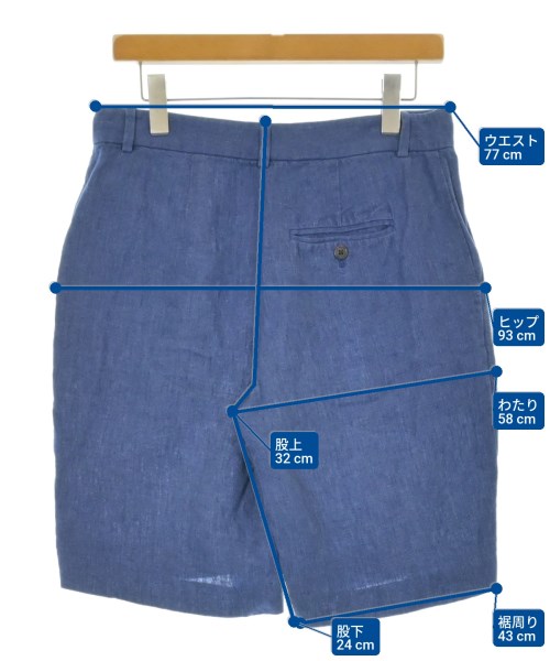 Polo Ralph Lauren（ポロラルフローレン）ショートパンツ 青 サイズ:0(XS位) メンズ/2200674580022