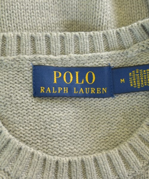 Polo Ralph Lauren（ポロラルフローレン）ニット・セーター グレー サイズ:M メンズ/2200669099041