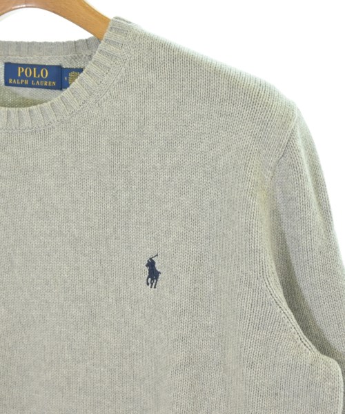 Polo Ralph Lauren（ポロラルフローレン）ニット・セーター グレー サイズ:M メンズ/2200669099041