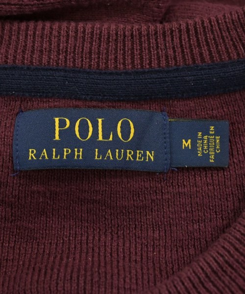 Polo Ralph Lauren（ポロラルフローレン）ニット・セーター 赤 サイズ:M メンズ/2200682106030