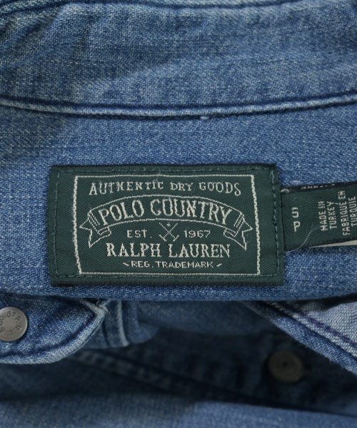 Polo Ralph Lauren（ポロラルフローレン）カジュアルシャツ 青 サイズ:S メンズ/2200674963092