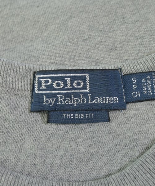 Polo Ralph Lauren（ポロラルフローレン）Tシャツ・カットソー グレー サイズ:S メンズ/2200674963207