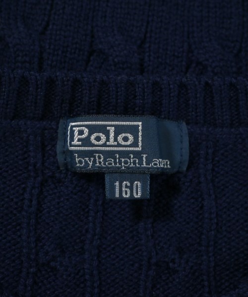 Polo Ralph Lauren（ポロラルフローレン）ニット・セーター 紺 サイズ:160(XS位) メンズ/2200688960025