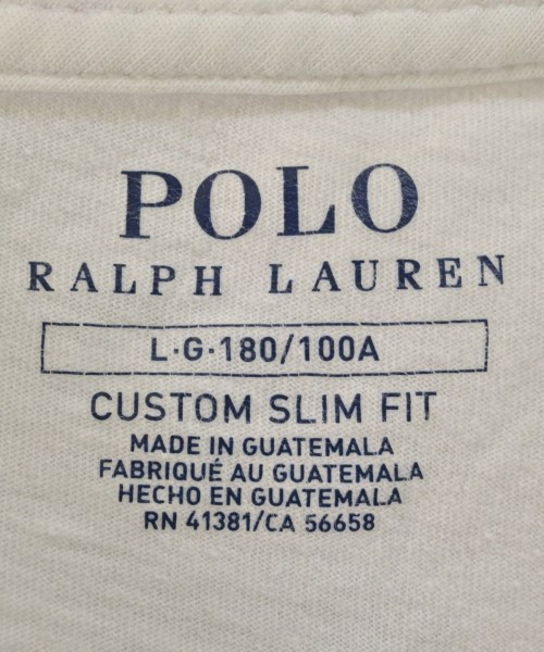 Polo Ralph Lauren（ポロラルフローレン）Tシャツ・カットソー 白 サイズ:L メンズ/2200690975055