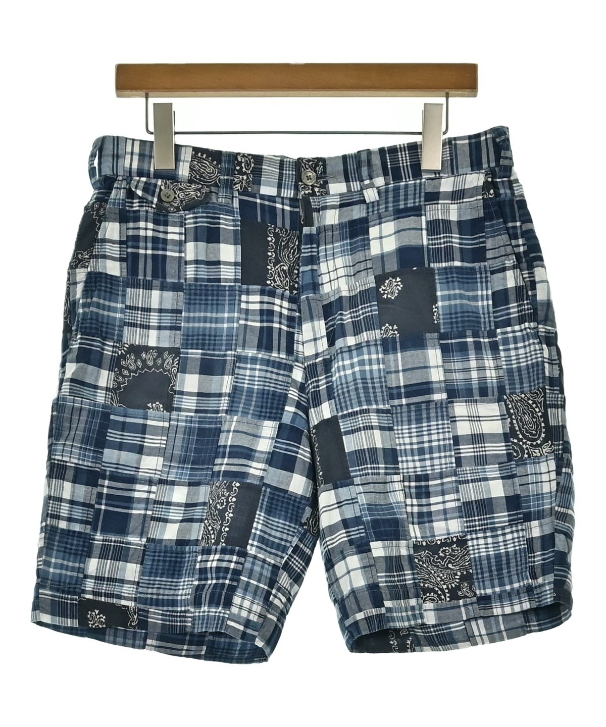 ラルフローレン【POLO GOLF】青ボタニカル ショートパンツ W32 極美品 Polo Ralph Lauren（ポロラルフローレン）ショートパンツ 青 サイズ:31