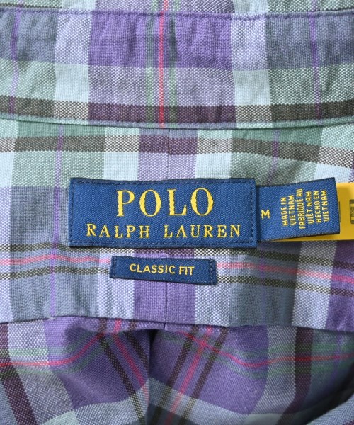 Polo Ralph Lauren（ポロラルフローレン）カジュアルシャツ 紫 サイズ:M メンズ/2200694204045